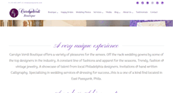 Desktop Screenshot of carolynverdi.com